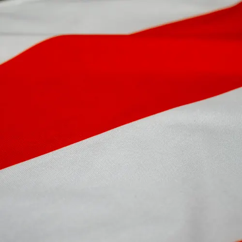 Detalhe do caimento da bandeira da Bahia
