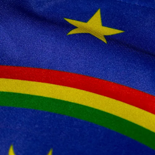 Detalhe do caimento da bandeira de Pernambuco