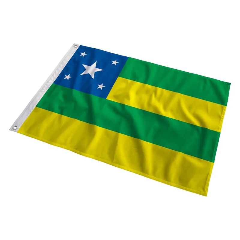 Bandeira de Sergipe tremulando