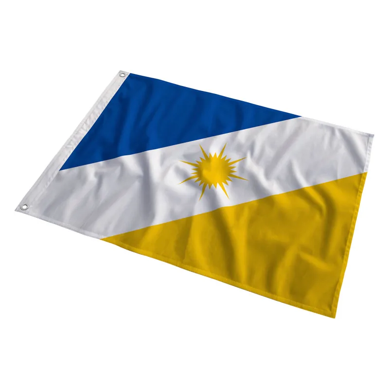 Bandeira do Tocantins tremulando